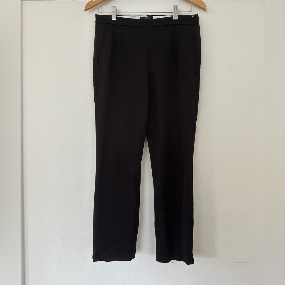J. Crew Martie High-Waisted, Ankle- Cropped Women's Pants - Size 4 - Black